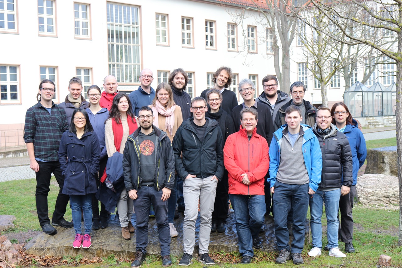 Group photo for GAP Days Spring 2019 in Halle. Click for larger   version